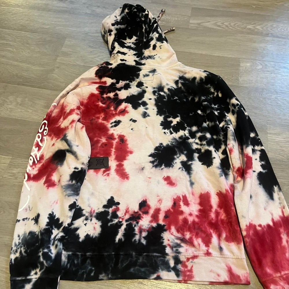 Ed Hardy tie dye hoodie with skull design, Size Sweatshirt - Picture 7 of 8